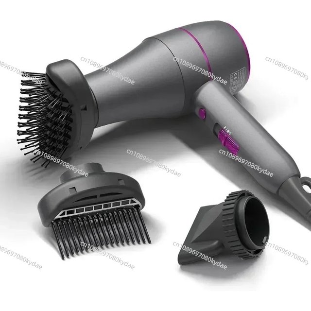 1800W Professional Hair Dryer Powerful Hair Care Strong Wind Blower Constant Temperature Collecting Air Comb Nozzle Gear