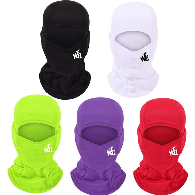 1/2/5PC full face facial mask, dust-proof wind screen, breathable and elastic adhesive, commuting and cycling