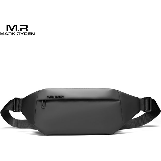 MARK RYDEN Minimalist EDC Sling Bag Men Invisible Waist Bag Water Repellent Crossbody Bag for Daily