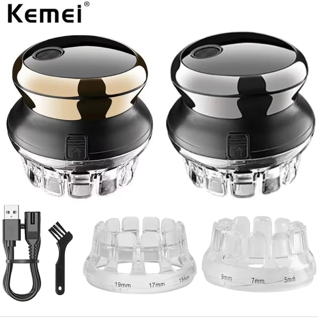 Kemei Fully Automatic Men's Hair Clipper With 360 Degree Hair Clipper Blade Electric Clipper USB Universal Hair Clipper KM-887
