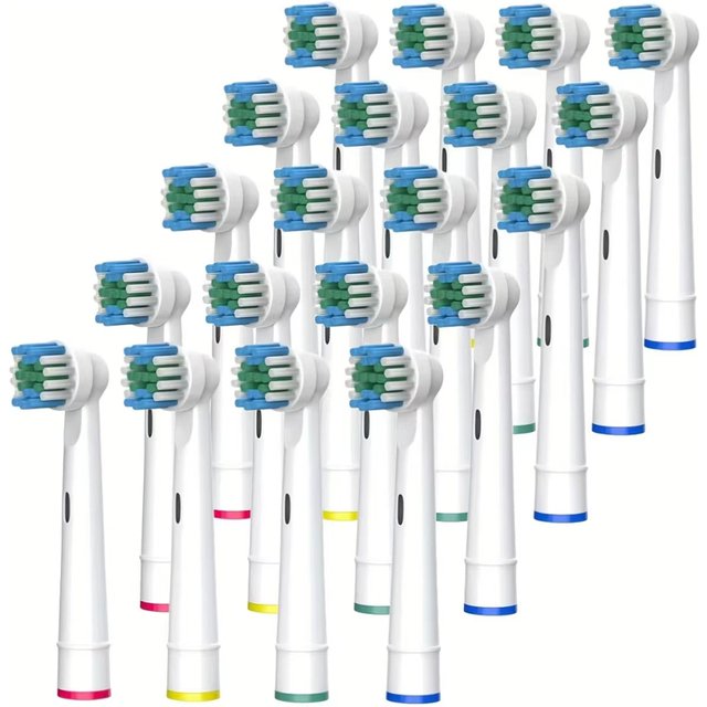 20Pcs/Lot Electric Toothbrush Head For Oral B Sensitive Replacement Brush Heads D25 D30 D32 D18 4739 3709 4728 D4510 D12013