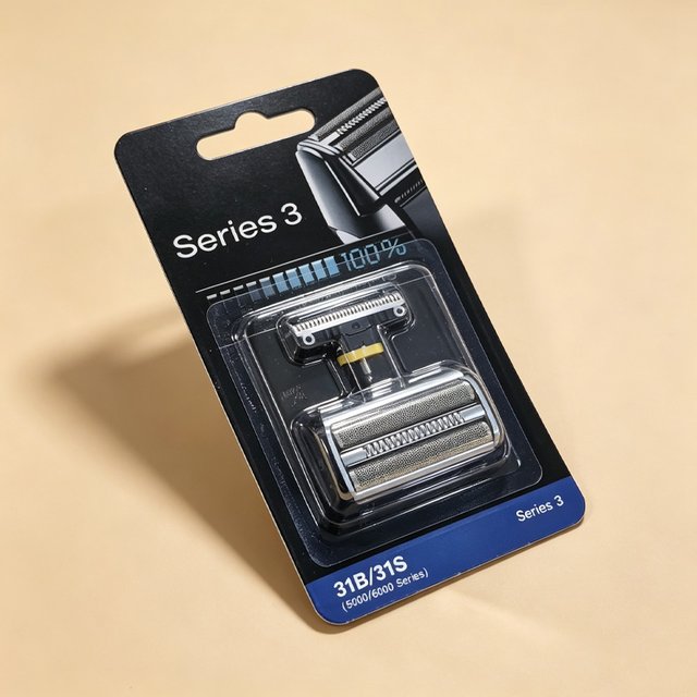 31S SHAVER FOIL AND CUTTER HEAD REPLACEMENT KIT COMPATIBLE WITH BRAUN 5000 6000 SERIES ELECTRIC RAZOR MODELS 5610 5611 5612 5614