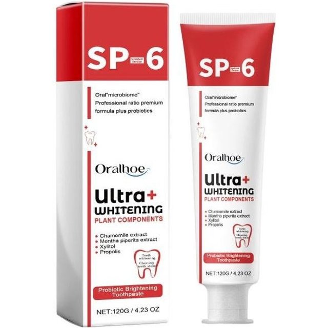 Daily Care Probiotics Toothpaste Whitens Teeth Eliminates Dental Plaque Tartar Maintains Fresh Breath Reduces Gum Issues