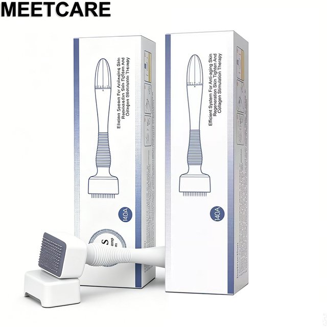 0.2mm Derma Stamp Roller DRS140A&140A Adjust Needle Length 140pin Microneedle Derma Pen Rolling Dermastamp Beauty Skin Care