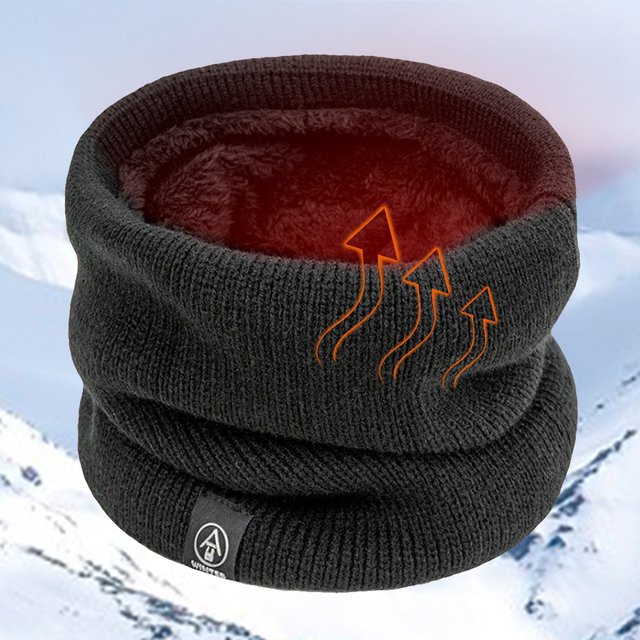 Écharpe en peluche pour hommes et femmes, masque facial complet unisexe, écharpes chaudes pour le
