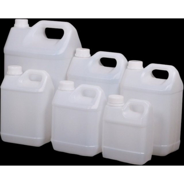 1/2/3/4/5/6/10L Plastic Airtight Bottle with Lid Food Grade HDPE Bucket Sealed Large-Capacity Oil Jerrican Gel Shampoo