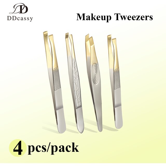 Makeup Tools DIY lashes Tweezers Eyebrow Tweezers Hair Clip