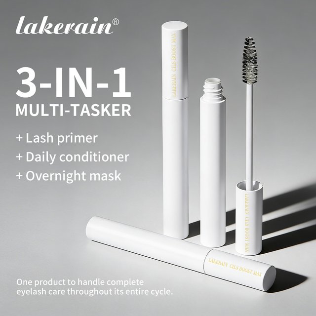 2 In 1 Mascara Eyelash Care Film Enhance Curl Slimness Thickening Nourish Brightening Eyelashes Long-lasting Smudge-free Volume
