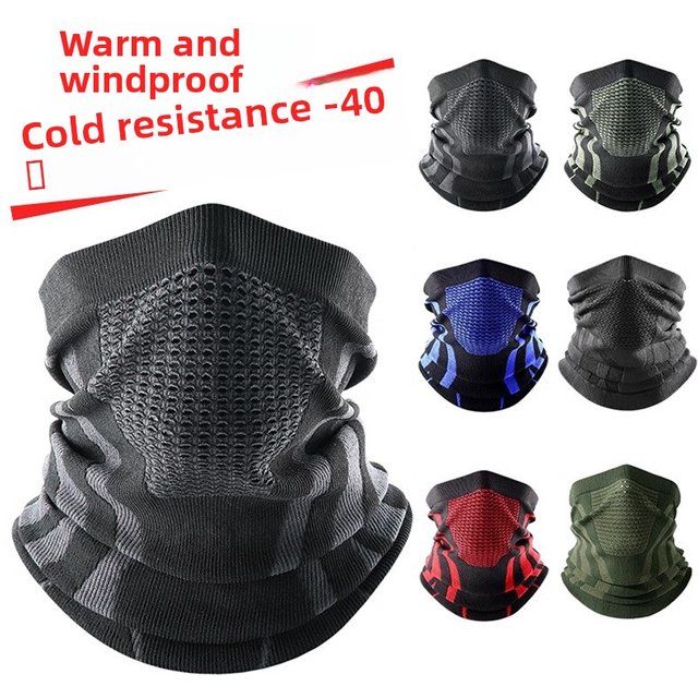 Cagoule de moto, chauffe-cou d'hiver, masque facial coupe-vent, Protection contre le froid, écharpe sans couture, couvre-oreille, respirant, équitation en plein air