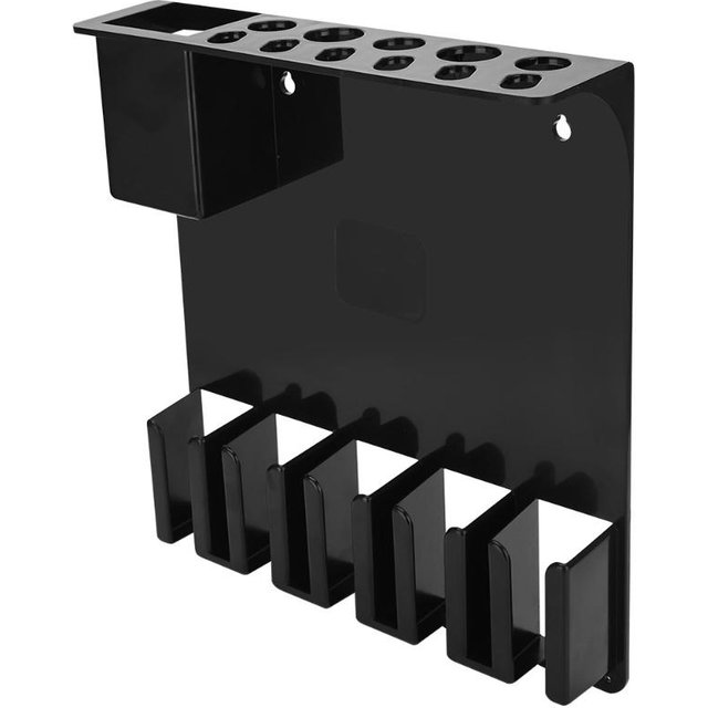 Hair Dryer Barber Storage Box Salon Practical Tool Wall Electric Clipper Rack Hair Trimmer Shaver Holder Mounted