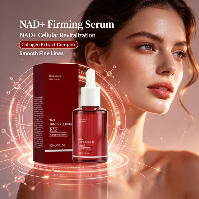 NAD Firming Facial Serum with Collagen Extract Lifting Tightening Smoothing Radiance Boosting Youthful-looking Korean Skincare