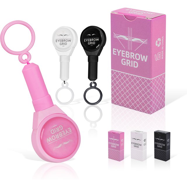 1pcs Stretchable Mapping Pre-ink String Microblading Eyebrow Makeup Dyeing Thread Semi Permanent Eyebrows Grid Measuring Tools