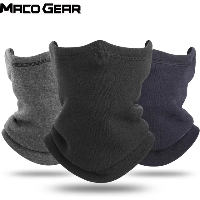 Winter Neck Warmer Gaiter Scarf Windproof Cycling Bandana Hiking Sport Running Skiing Camping Snowboard Half Face Mask Men Women