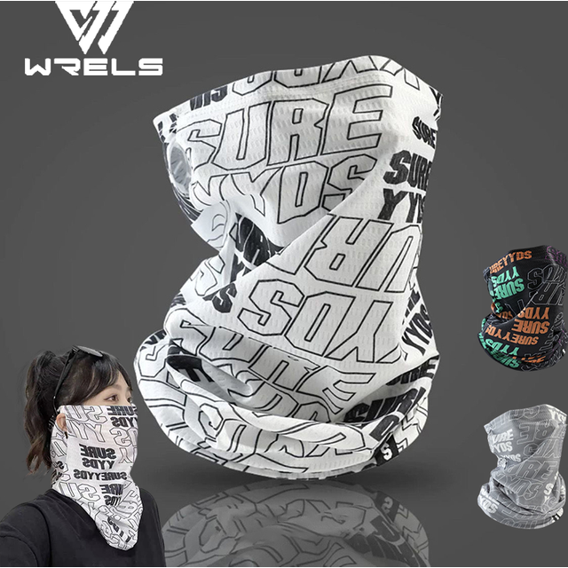 Ice Silk Sunscreen Face Mask Hip Hop Fashion Sunshade Hiking Travel Face Cover Summer Breathable Cycling Motocycle Riding Mask
