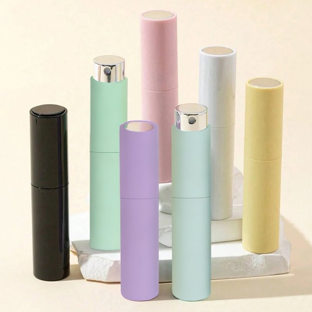 Flacon de parfum rechargeable de 10 ml, portable, conteneur cosmétique vide de voyage, mini flacon atomiseur avec pompe doseuse et entonnoir
