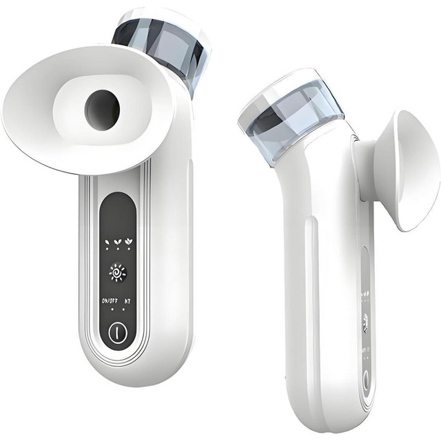 2 in 1 Protable Eye Mist Steam Sprayer Mini Eye Moisturizing Cleaning Soothing Steamer for Dry Tired Eyes and Facial Skin Care