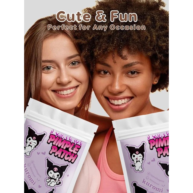 125pcs bunny acne sticker, facial concealer acne sticker, waterproof and ultra-thin.
