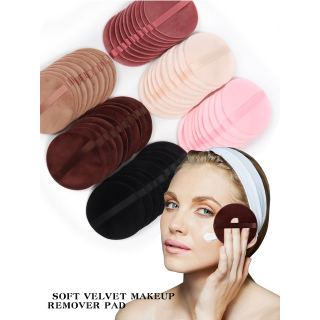 Bandage Makeup Remover Pad Pack of 10 Pieces Reusable Makeup Remover Pad Suitable for All Skin Types.