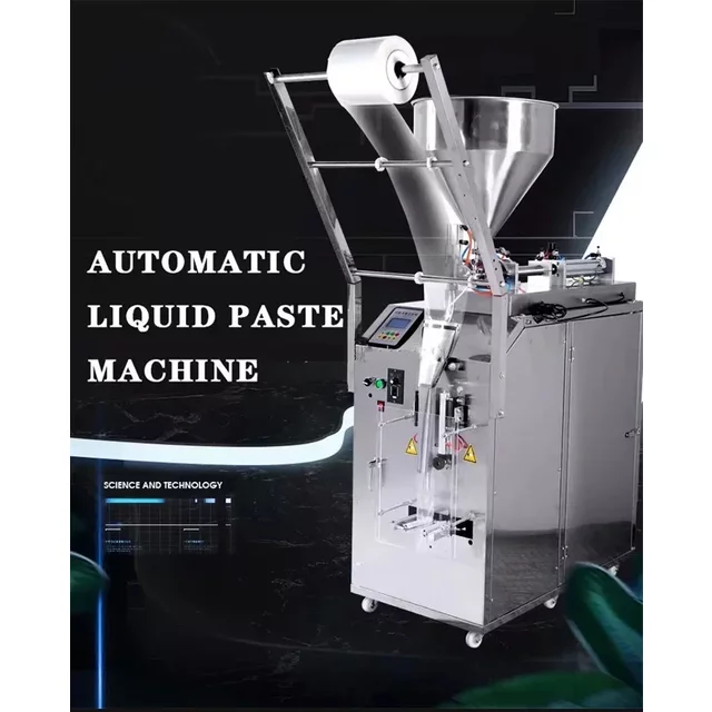 PBOBP Paste Liquid Packaging Machine Adjustable 5-5000ml Volume,Filling Machine With 30L Hopper, For Cream/Cosmetic/Perfume