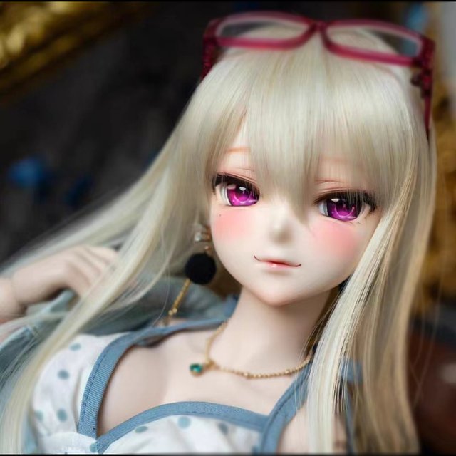 New 1/3 BJD Doll Head No Makeup Anime Women Resin Material DIY Doll Head No Makeup Doll Accessories Gifts