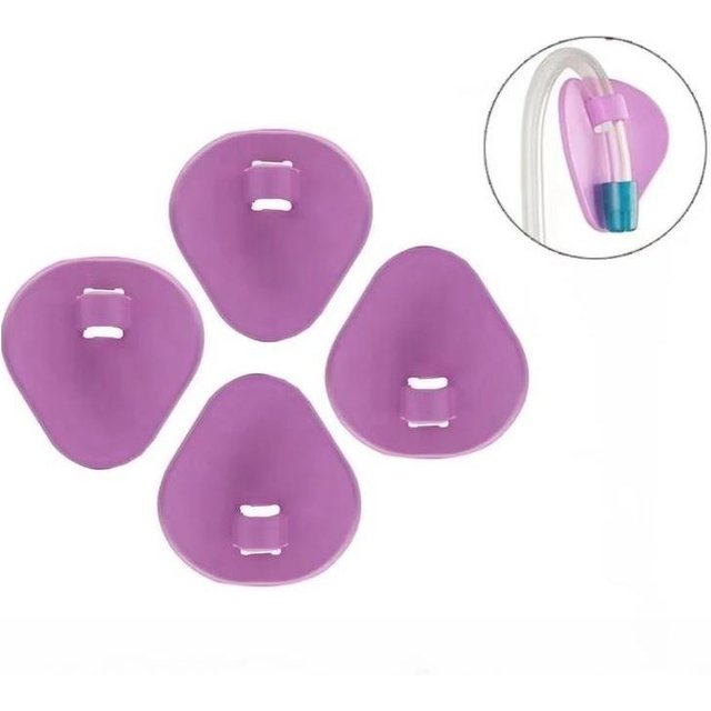 10pcs/Set New Dental Consumables Autoclavable Dental Suction Tube Holder Oral Care Tools Saliva Ejector HVE Tube Positioner