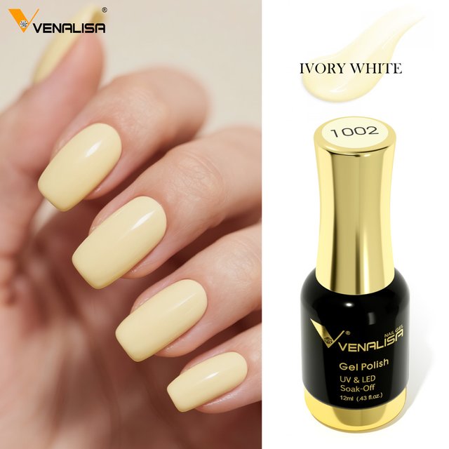 Venalisa 12ml Gel Nail Polish Nude Pink TPO FREE HEMA FREE Soak Off UV LED High Pigment Nail Art Gel Professional Salon Use