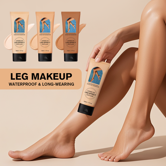 118ML Leg Makeup Lotion Concealer Waterproof Long Lasting Even Skin Tone SPF30+ Body Foundation Body Tanning Cream Bronze Makeup
