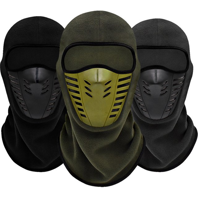 Motobike Biker Winter Windproof Ski Mask Outdoor Cycling Mask Fleece Thermal Face Mask Men Women Warm Motocycle Riding