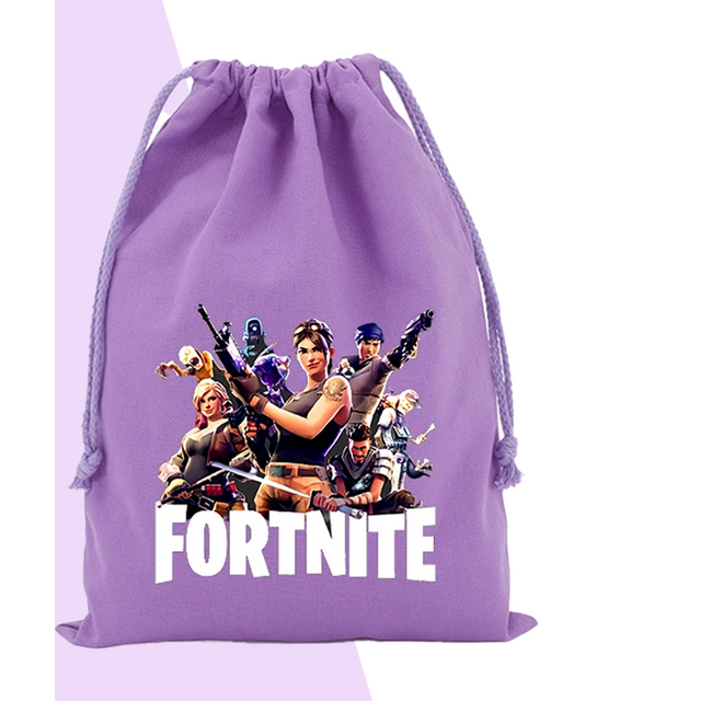 Fortnites Drawstring Gift Bag Cosmetic Bag Fortress Night Portable Storage Organize Bag Fabric Draw Pocket ToiletryBag Gift New