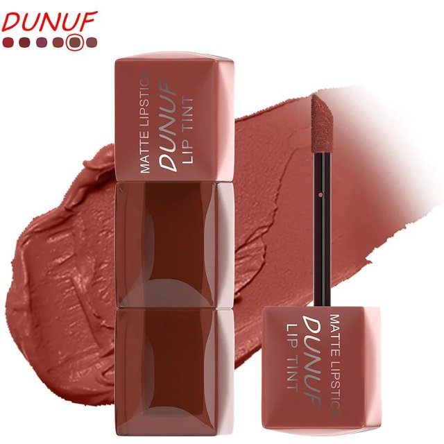 Velvet Matte Lip Gloss Hydrating Moisturizing Long Lasting Waterproof Non Sticky Lip Stain Nude Colors Lip Glaze