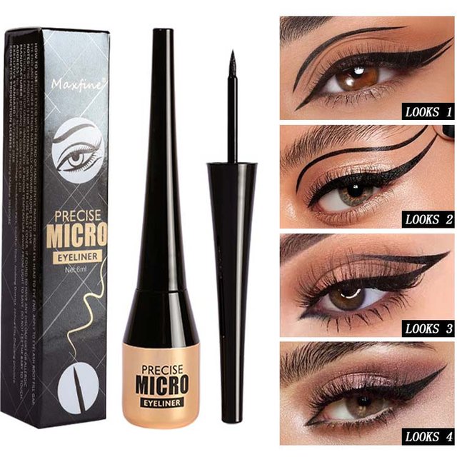 Best-Selling Ultra-Fine Waterproof Oil-Resistant Eye Liner Pen for Daily And Party Makeup Long-Lasting No Smudging