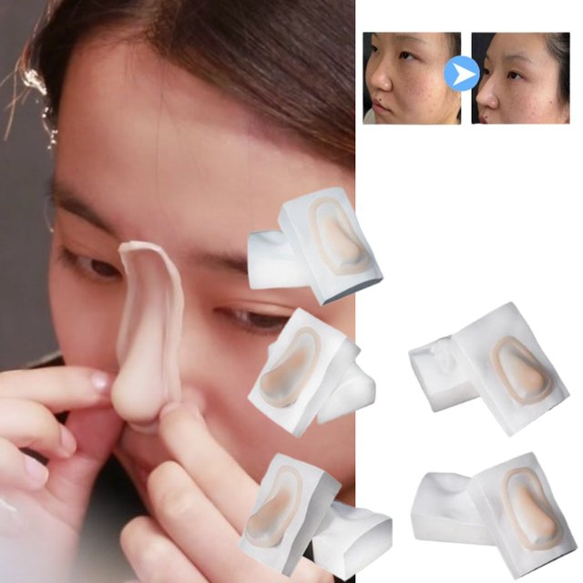 Cosplay Silicone Fake Nose Chin - Professional Makeup Special Effects - Skin-friendly, Natural, Reusable, Silicone Fake Nose