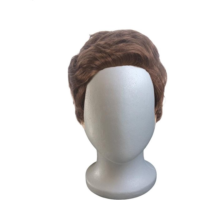 Styrofoam Wig Head Foam Mannequin Stand Holder Faceless Cosmetics Display Stand for Hair Travel Salon Hairpieces Model Hat Style