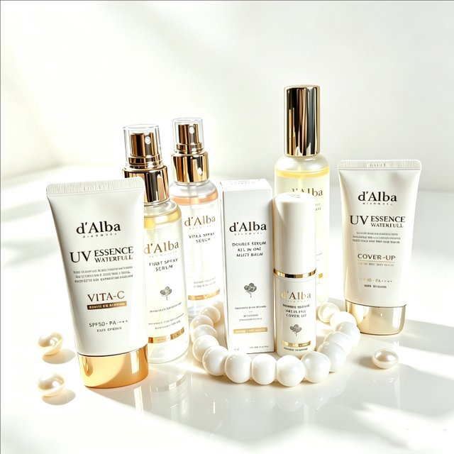 DAlba Face Essence Spray White Truffles First Spray Serum Face Light Moisturizer Brightening Essence Can Better Protect Skin