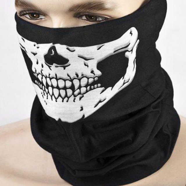 Masque facial d'été pour moto et vélo, bandana respirant, écharpe multifonction pour le cyclisme, la chasse, la course, la randonnée, le ski, les sports, pour hommes et femmes