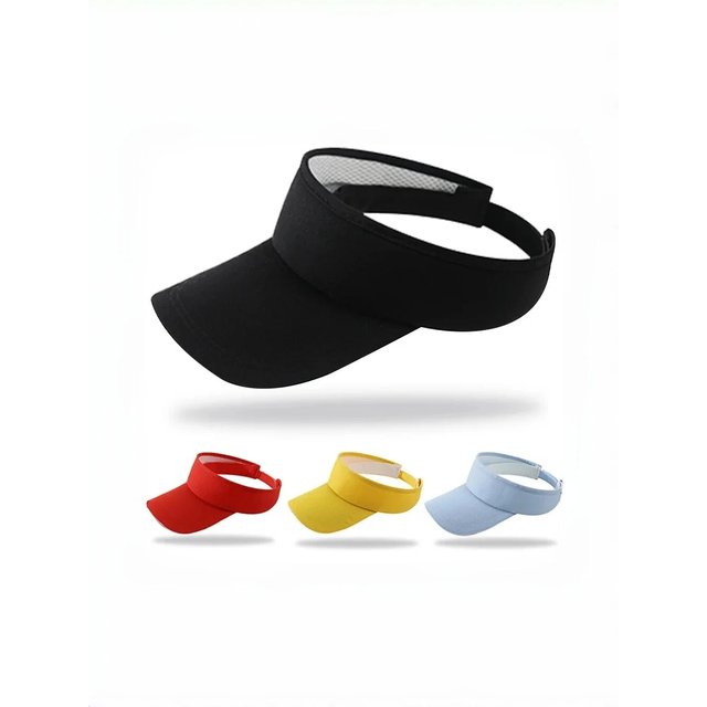 Summer Visors Denim Women Outdoor Sports Sun Baseball Cap Hat Golf Hiking Tennis Running Man Sunscreen Caps Autumn Red Wholesale