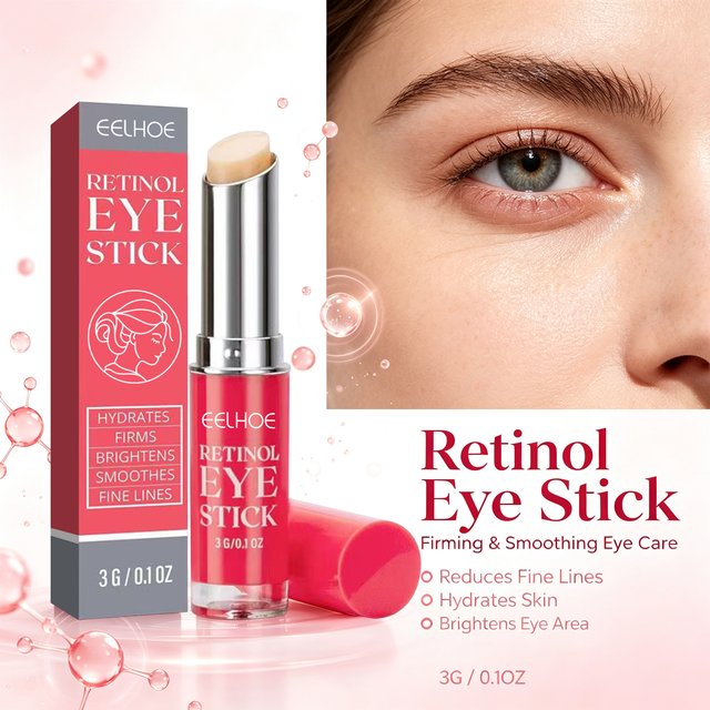 Retinol Eye Cream Lightening Dark Circles Remove Eye Bags Firming Skin Instant Eye Repair Serum Stick Brighten for women Eyes Ca