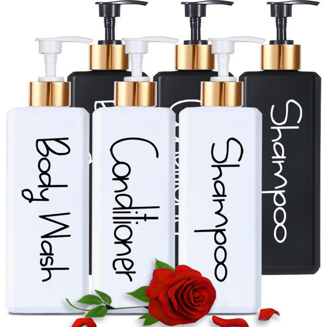Shower Soap Dispenser Shampoo and Conditioner Pump Bottle for Bathroom Kitchen Lotion Liquid Soap Dispenser