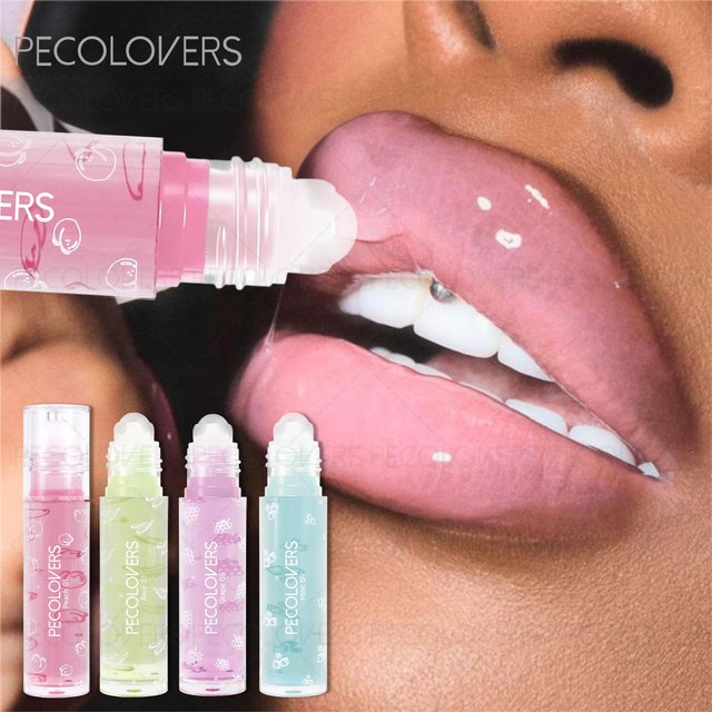 Long-lasting Transparent Non-sticky Fruity Lip Balm, Moisturizing, Lightening Lip Lines
