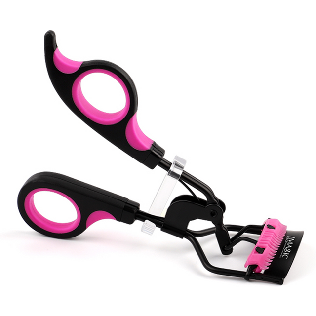 1pc Woman Eyelash Curler Clip Lash Curler Lash Lift Tools Beauty Eyelashes Makeup Tools Cosmetic Makeup Accessories Rose Black