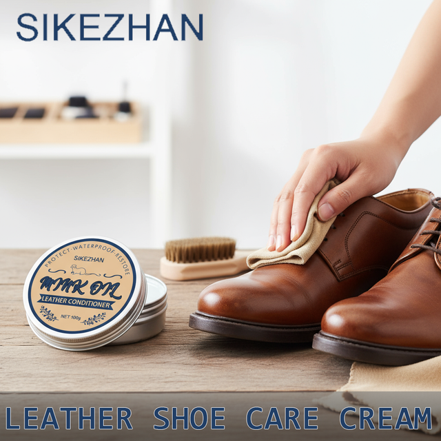 Mink Oil Leather Shoe Care Cream – Shoe Polish and Conditioner To Nourish, Restore, Waterproof and Protect Shoes and Boots