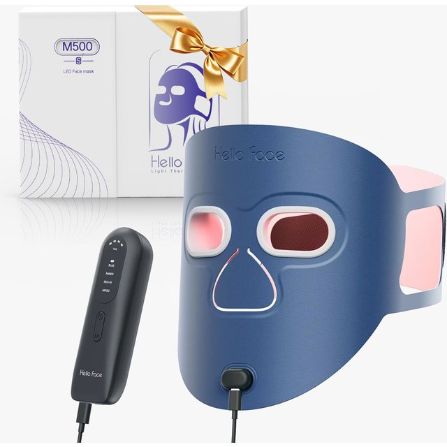 Hello Face Wireless Near-Infrared and Red Light Facial Mask For Powerful Professional Ultra-light Mask