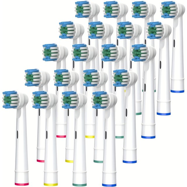 4/12/16/20 Pcs Replacement Toothbrush Heads Compatible with Oral-B Braun Professional Electric Toothbrush Heads Brush Heads