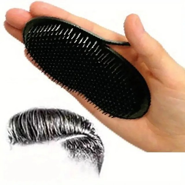 Multi-purpose Shampoo Brush Cover Hand Oval Brush Men's Portable Pocket Cleansing Brush Clean Beard Brush Scalp Massager