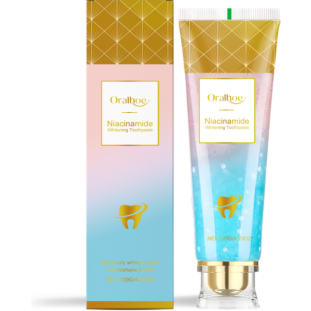 Brightening Toothpaste Gentle Stain Removal Fresh Breath Daily Oral Care Mint
