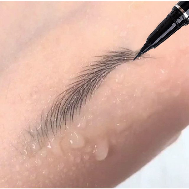 Crayon Eyeliner Liquide Polyvalent, Waterproof, Facile à documenter, Ultra Fin, Stylo Ver à Soie
