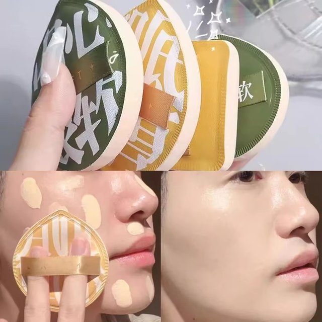 1/2/3/4Pcs Large Size Super Thick Makeup Puffs Wet Dry Use Foundation Concealer Sponge Cushion Face Beauty Tools