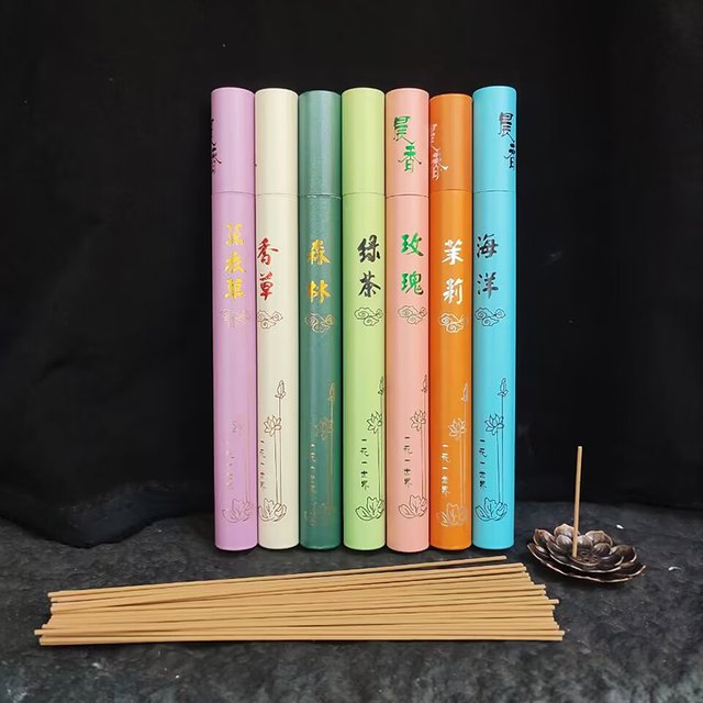 40 bâtons/pot bâtons d'encens en bois de santal naturel sommeil parfums de maison chinoise aromathérapie parfum de salle fournitures bouddhistes encens