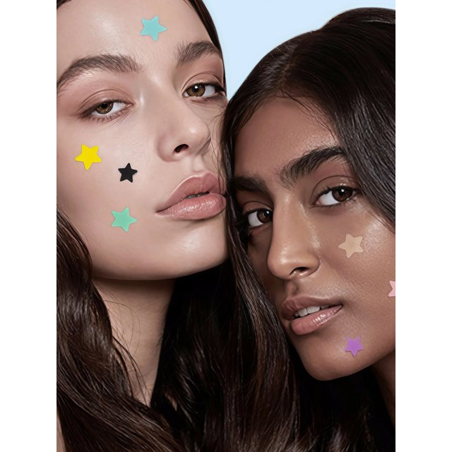 200 Magic Star Acne Patches - The perfect combination of facial care and fashion decoration Gentle and non-irritating, covering