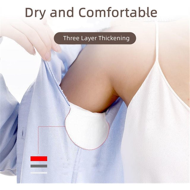 10-300PCS Disposable Underarm Armpit Sweat Pads Sweat-absorbing Patch Summer Deodorants Non-woven Pads Breathable Ultra-thin